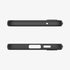 ACS05614 - Galaxy S23 Ultra Case Liquid Air in matte black showing the back
